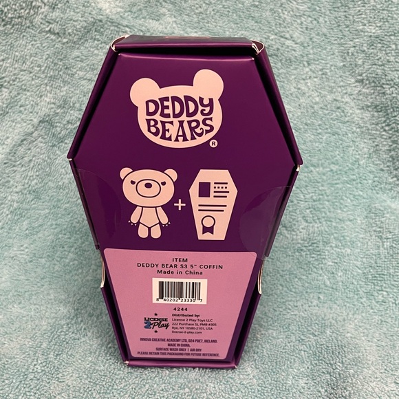 DEDDY BEARS Buldgebear. Lil’ Coffin Dodgers. NWT. NIB. Sealed. Series 3. - Picture 2 of 5